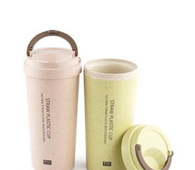 探索新款創(chuàng)意小麥秸稈水杯 環(huán)保便攜，學生兒童通用之選